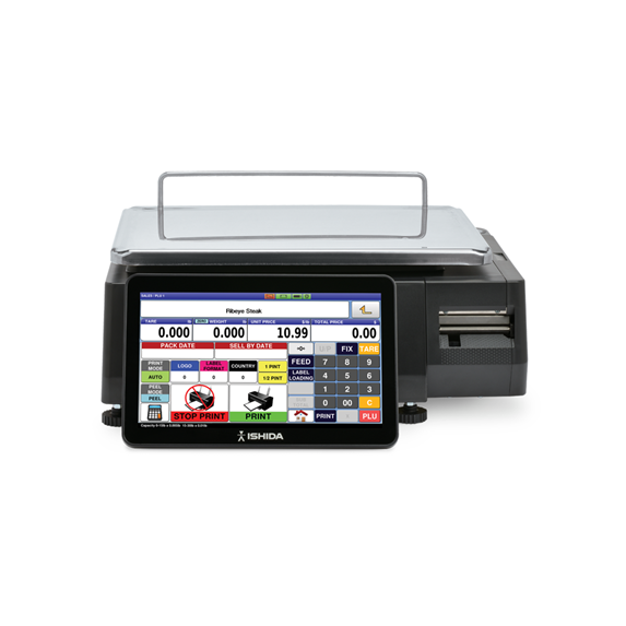 Ishida Uni-8 Price Computing Scale with Printer and Color Touchscreen
