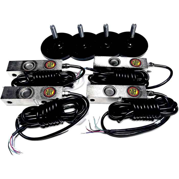 GX-1-5klb-4R Shear beam load cell kit ( 1/2" 20 UNF Thread with 4" Diameter Feet )