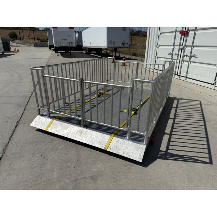 SL-930-10’x7’  ( 120” x 84” ) platform  Cage system Portable Livestock Animal Weighing Scale