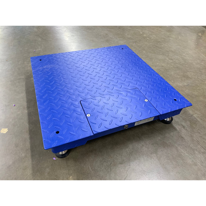 Refurbished Industrial Platform 24” x 24”  Floor scale for weighing boxes, crates, Multi-purpose, Warehouse use!