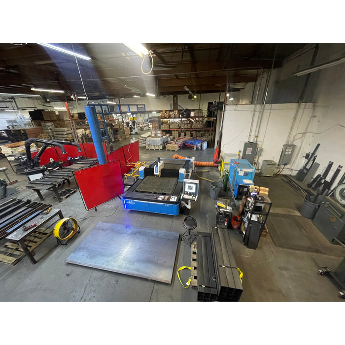 USED Senfeng 1.5kw Fiber laser machine ( fits 5x10 sheets )