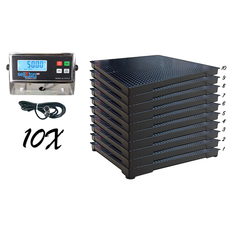 SL-700-4x6-NN Floor Scale Multi-Pack – 48" x 72" (4' x 6')