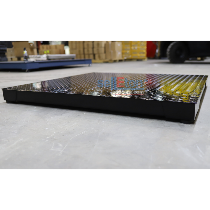 SellEton 48" x 60" (4x5) Smart Ready Floor Scale with 2 Ramps l 2500 lbs x .5 lb.
