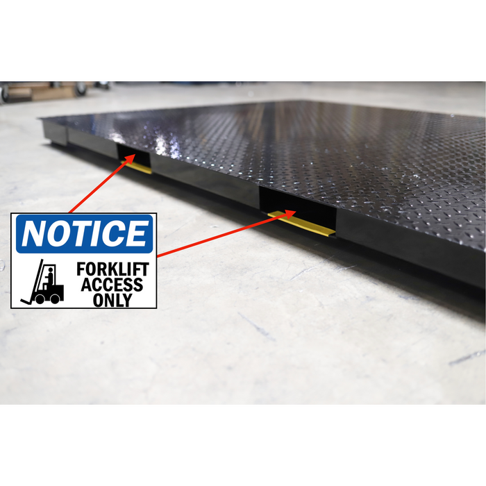 SL-900-FA Forklift Access industrial floor scales USA made NTEP Certified