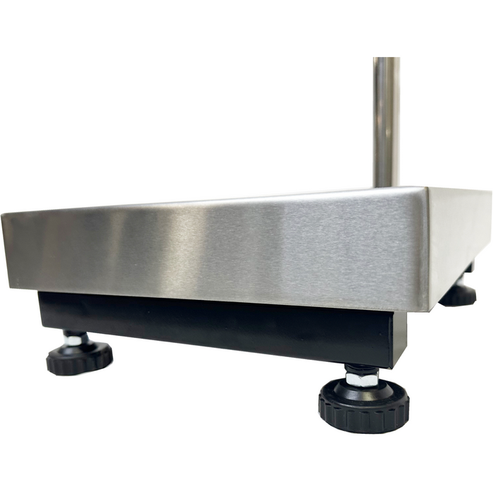 SL-916-16x12 Industrial Bench scale 16” x 12” Stainless steel platform & indicator 400 lb x .02 lb