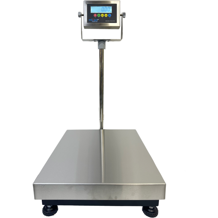SL-916-20x16 Industrial Bench scale 20” x 16” Stainless steel platform & indicator 600 lb x .05 lb