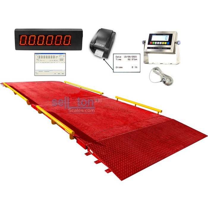 SL-934-20x10 Truck Scale used for reference weight only, 120,000 lb Capacity ( non-NTEP )