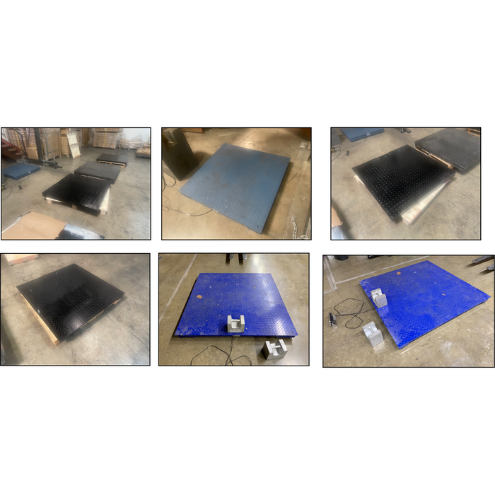Refurbished Certified (NTEP) Industrial Platform 48” x 48” Floor scale for warehouse, pallet weighing & more!