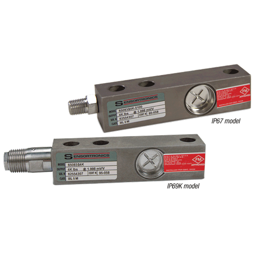 Rice Lake VPG Sensortronics 65083S Single-Ended Beam, Stainless Steel Load Cell