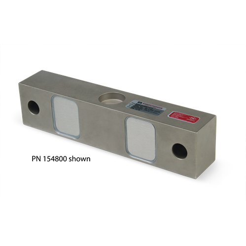 Rice Lake VPG Sensortronics 65061A Alloy/Stainless Steel Double-Ended Beam Load Cell