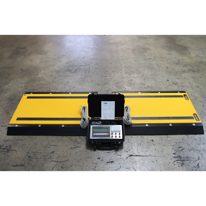 SL-928-2036 Weigh pads system for vehicles, air craft, container 20” x 36” surface 80,000 lb Capacity