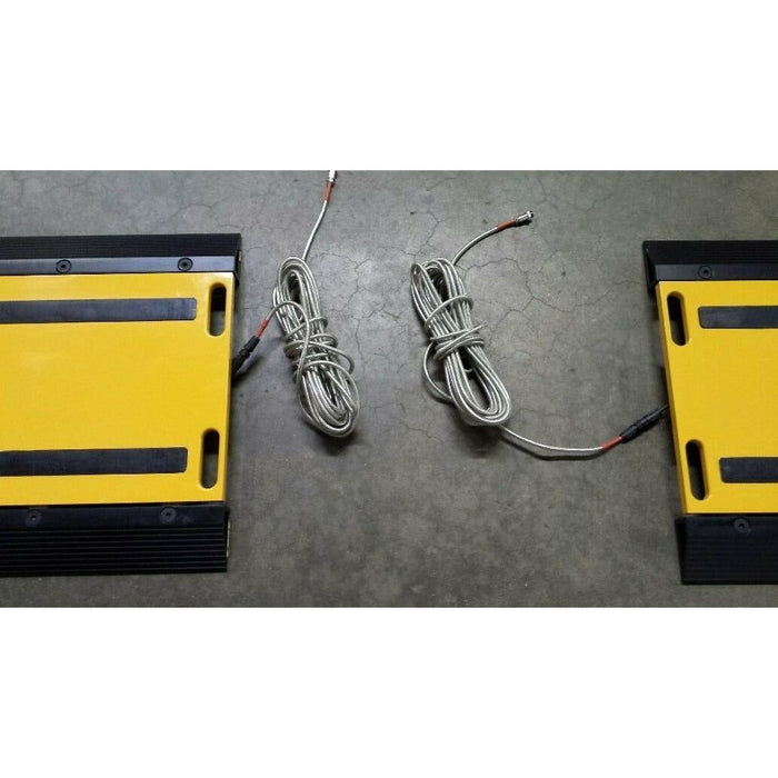 SellEton SL-928-1624-4  16" x 24" x 2" Four Portable Weigh Pads/ Indicator & Printer/ 100,000 lb x 20 lb