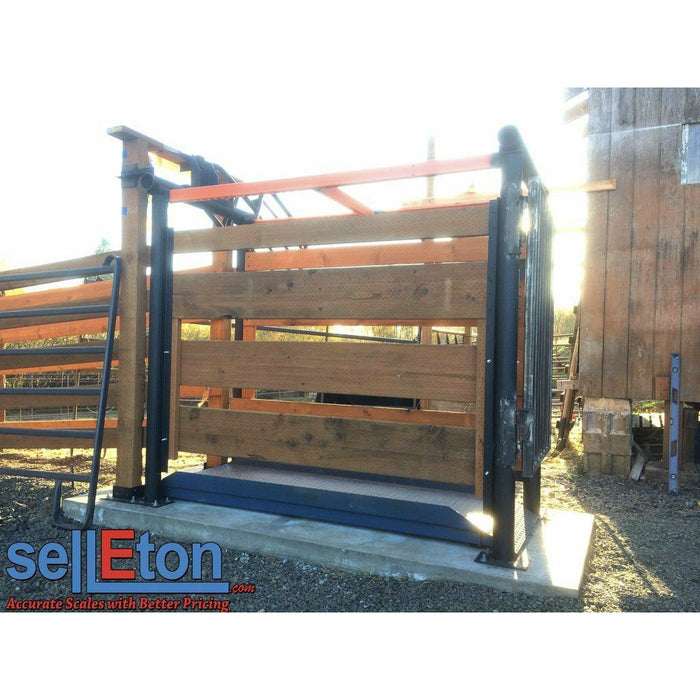 SellEton SL-929 Livestock & Cattle Alleyway Scale 5000 lbs x 1 lb