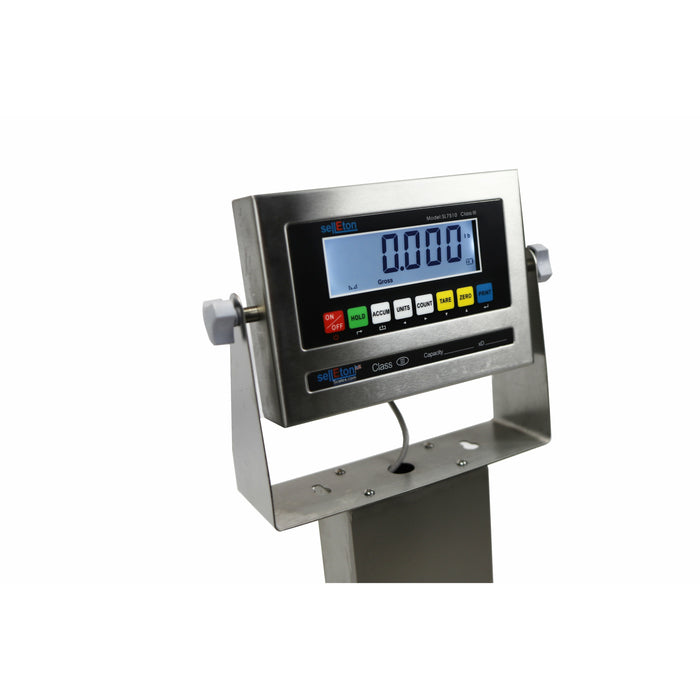 SL-915-SS-HP NTEP Stainless Steel Table top 10" x 10” High Precision Bench Scale