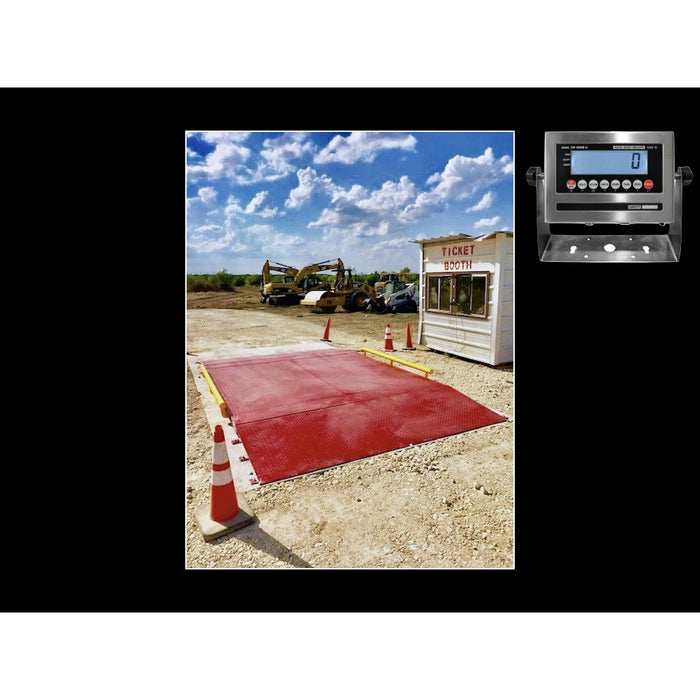SL-934 10' x 10'  Axle Truck Cargo Scale with 60,000 lbs Capacity Non-NTEP