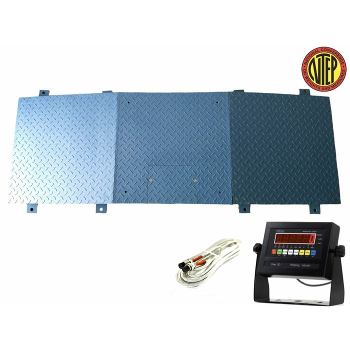 Industrial NTEP Floor Scale 24" x 24" + 2 Ramps