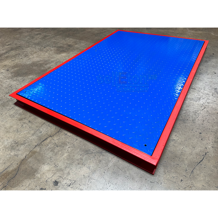 SellEton 96" x 60" ( 8' x 5' ) Floor Scale with Pit Frame, for above & in-ground use