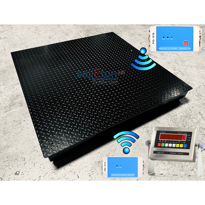 SellEton scales NTEP certified Industrial SL-800-W Wireless Floor scales