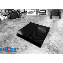 Load image into Gallery viewer, SL-900-4x4-20k NTEP Certified Industrial floor scale 48” x 48” ( 4’ x 4’ ) 20,000 lb Capacity x 5 lb