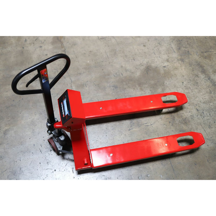 SellEton SL-5000-E Industrial warehouse truck/ pallet jack scale with 5000 lb x 1lb