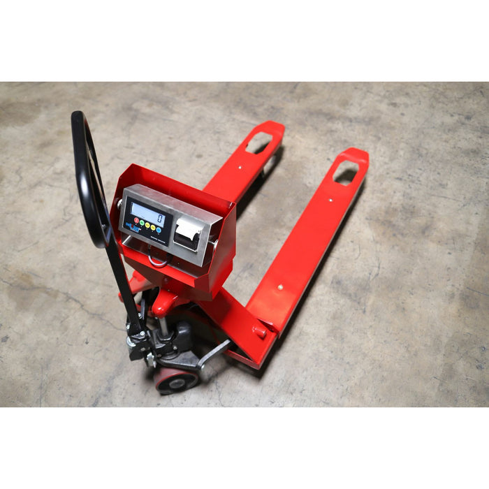 SL-5000-PJP Pallet Jack Scale with Built-in Printer l 5000 lb Capacity