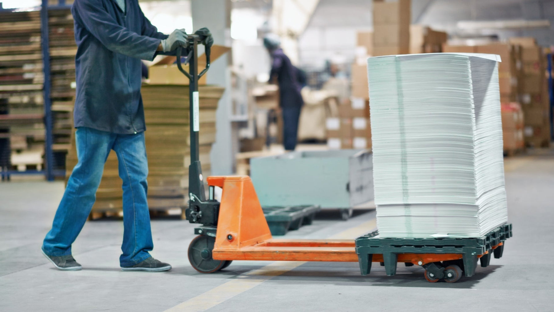 Pallet Jack With Scale
