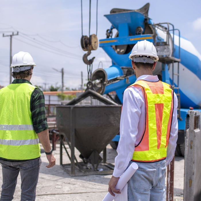 concrete batching weighing