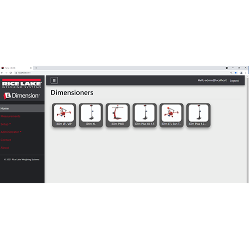 Rice Lake Package and Parcel Dimensioners