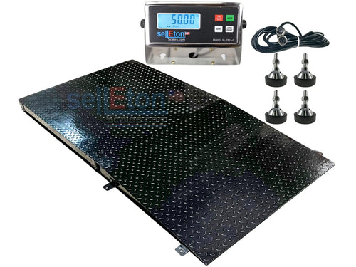 Floor Scales with Ramps