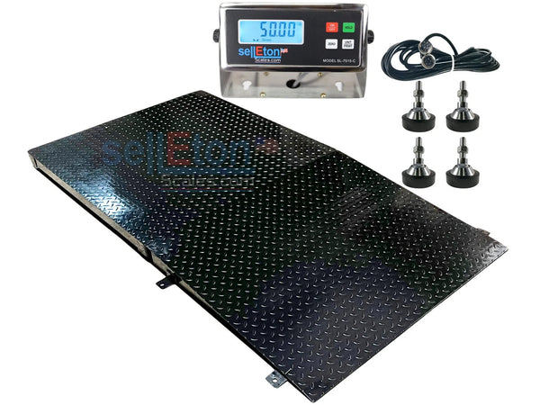 Floor Scales with Ramps