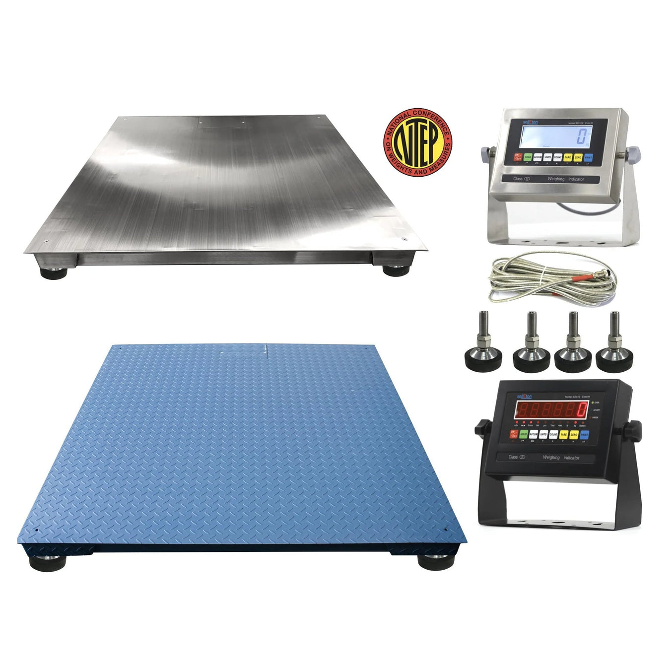 SL-800 & SL-900 NTEP Certified (Legal for trade) Floor Scales
