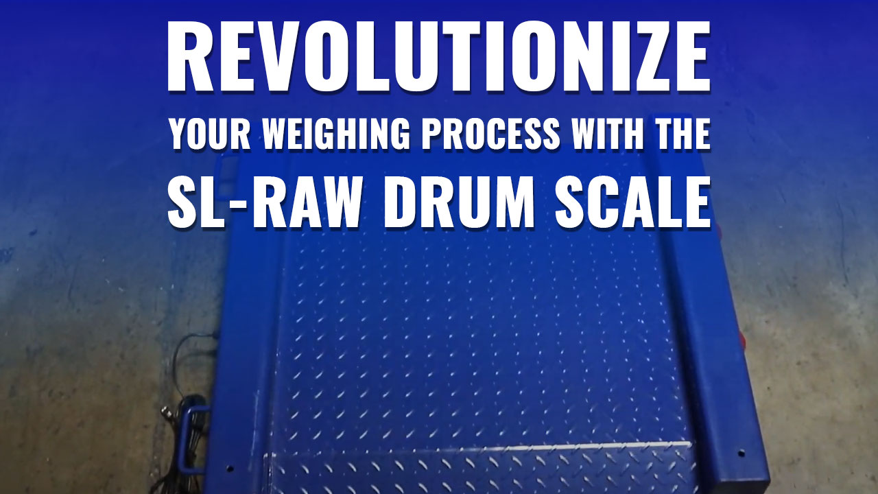 SL-RAW ( Roll a weight ) Drum Scale