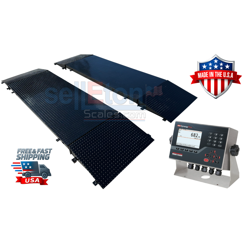 SellEton SL-AXL-682SP USA made Axle Scale Systems Powered by Rice Lake’s 682 Synergy Plus Indicator