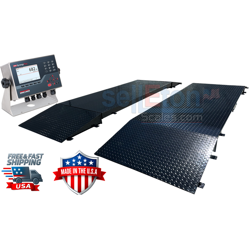 SellEton SL-AXL-682SP USA made Axle Scale Systems Powered by Rice Lake’s 682 Synergy Plus Indicator