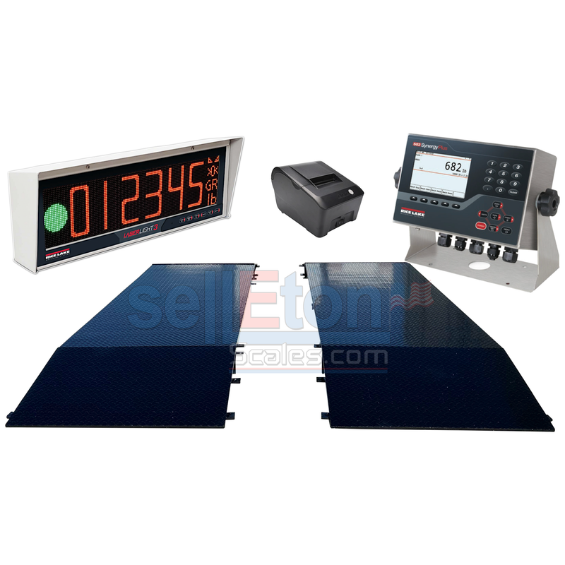 SellEton SL-AXL-682SP USA made Axle Scale Systems Powered by Rice Lake’s 682 Synergy Plus Indicator