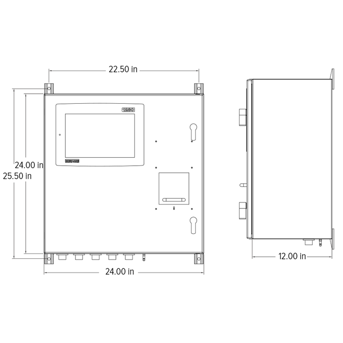 1280 Truck Scale Kiosk