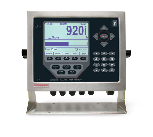 Rice Lake 920i Universal enclosure indicator, front view
