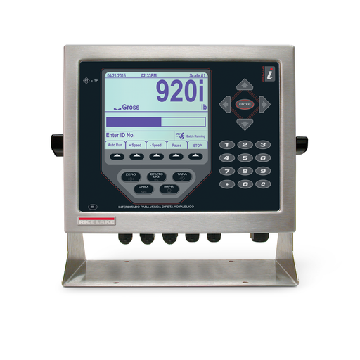 Rice Lake 920i Universal enclosure indicator, front view