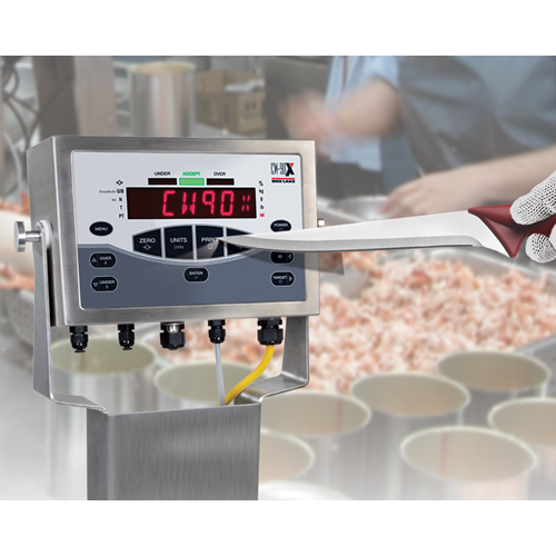 CW-90X Over/Under Washdown Checkweigher