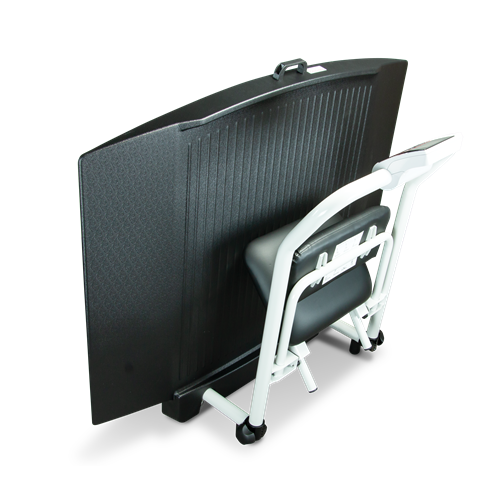 350-10-4 Dual-ramp Wheelchair Scale with Seat