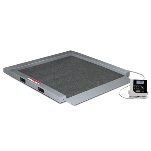 RL-350-5 Single-ramp Portable Bariatric Wheelchair Scale