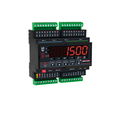 SCT-4X High-Speed Transmitter with Integrated Fieldbus and Webserver
