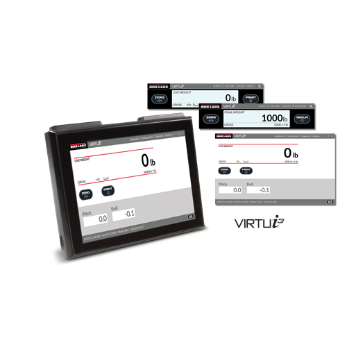 VIRTUi³® PC-based Program for CLS Series Forklift Scale