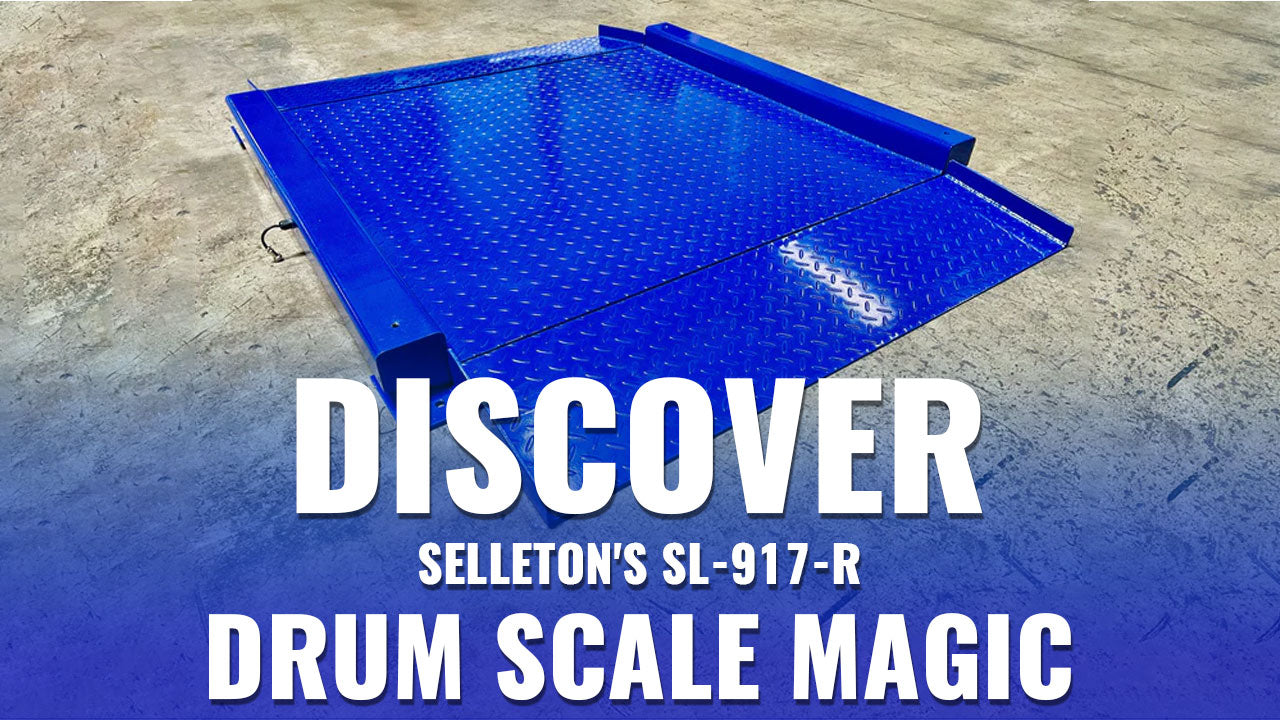 Transform Drum Weighing into a Breeze with SellEton's SL-917-R