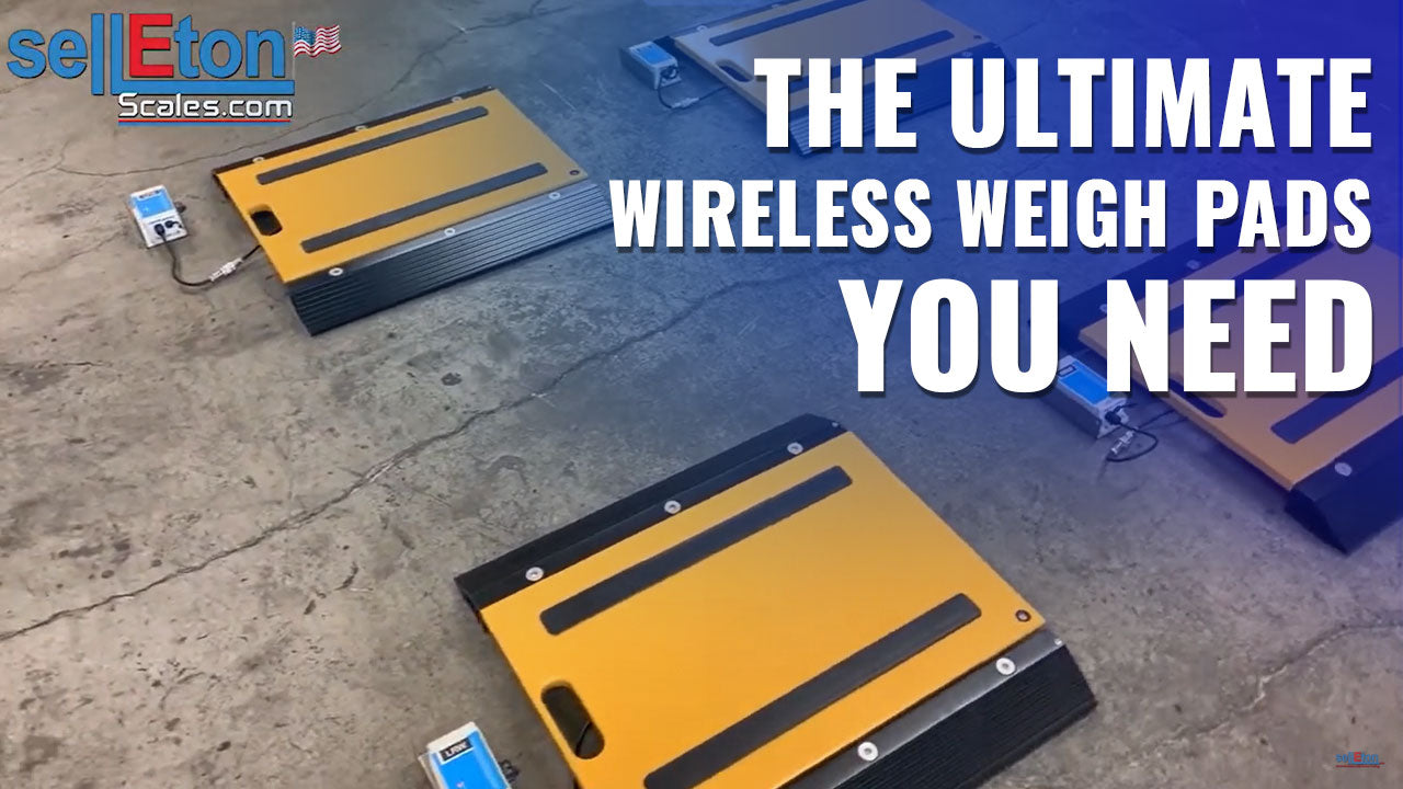 Wireless Weigh Pad Axle Scale System From Selleton Scales!