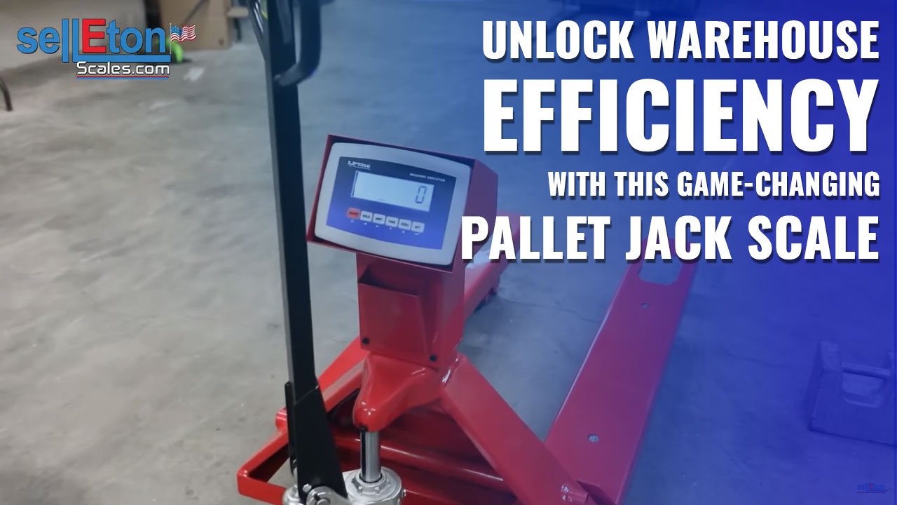 SellEton Industrial SL-5000-E Pallet Jack Scale For Warehouse. Free shipping!