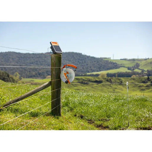 Solar Energizer Wood Post/Earth Rod Mount - Lithium