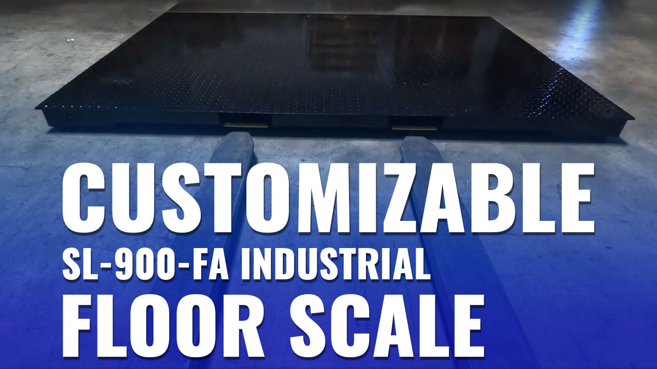 Selleton SL-900-FA Industrial Floor Scales | Customizable, Forklift Access & USA-Made