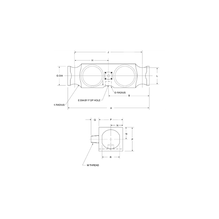 VPG® Sensortronics® 65040A-1127W Alloy Steel Double-Ended Beam Load Cell