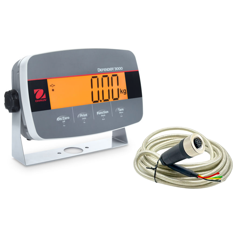 Ohaus ABS Plastic Indicator for Basic Industrial Applications, Defender i-DT33P, 30,000